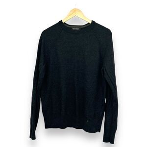 Banana Republic Extra Fine Merino Wool Sweater Men's XL Dark Gray